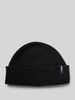 MCNEAL Beanie met labeldetail Zwart