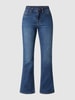 Esprit Bootcut Jeans mit Stretch-Anteil Blau