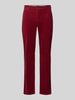 MCNEAL Slim Fit Cordhose mit Gesäßtaschen Bordeaux