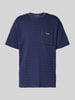 Scotch & Soda T-Shirt mit Brusttasche Rauchblau