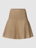 Jake*s Collection Minirock mit Strukturmuster Schlamm