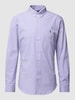 Polo Ralph Lauren Regular fit overhemd met button-downkraag Lavendel