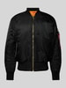 Alpha Industries Bomberjacke mit Stehkragen Black