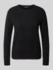 Betty Barclay Regular fit pullover van viscosemix model 'LT NOVEMBER' Zwart