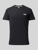 Superdry T-Shirt mit Label-Stitching Black