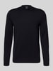 JOOP! Collection Gebreide pullover van zuivere wol, model 'Davide' Marineblauw