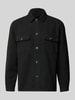 JACK & JONES Regular fit jack met borstzakken model 'REGENT' Zwart