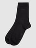 Esprit Socken mit Label-Stitching im 2er-Pack Anthrazit Melange