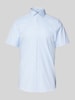 OLYMP Level Five Slim Fit Businesshemd mit 1/2-Arm Bleu