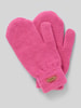 Barts Handschuhe mit Label-Patch Modell 'Witzia' Pink