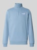 PUMA PERFORMANCE Sweatshirt met labelstitching Lichtblauw