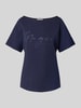 Christian Berg Woman Sweatshirt mit 1/2-Arm Dunkelblau