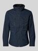 Tom Tailor Regular Fit Funktionsjacke mit wasserdichtem Material Marine