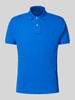 Polo Ralph Lauren Poloshirt mit Label-Stitching Bleu