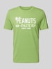 s.Oliver RED LABEL Regular Fit T-Shirt mit Peanuts-Print Grass