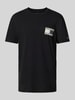 Tommy Jeans Regular Fit T-Shirt aus reiner Baumwolle Black