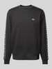 Lacoste Sweatshirt mit Label-Stitching Black