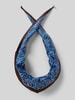 Codello Tuch aus reiner Seide Modell 'RHOMBUS' Blau