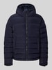 Napapijri Steppjacke mit Kapuze und Reißverschluss Modell 'A-TEREZ' Marine