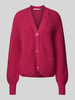 Herzensangelegenheit Cardigan mit Knopfleiste Pink