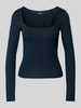 Gina Tricot Longsleeve mit Rundhalsausschnitt Marine