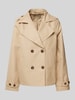 Soyaconcept Jacke mit Leistentaschen Modell 'AMANDA' Beige