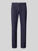 Roy Robson Slim Fit Chino mit Bundfalten Marine