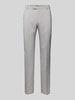 JOOP! Collection Spodnie do garnituru o kroju slim fit w kant model ‘Blayr’ Srebrny
