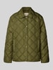 Gant Regular fit gewatteerd jack met platte kraag, model 'Quilted' Lichtgroen
