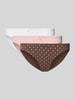 Jake*s Casual Slip aus Baumwoll-Mix im 3er-Pack Hellrosa
