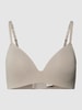Esprit BH met structuurmotief aan de achterkant en haakjessluiting Beige