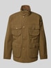 Barbour Jacke mit Pattentaschen Modell 'SANDERLI' Sand