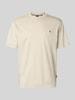 BOSS Regular fit T-shirt van puur katoen, model 'TAUT' Offwhite