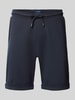 MCNEAL Sweatshorts mit elastischem Bund und Gesäßtasche Dunkelblau