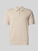 Jack & Jones Premium Regular Fit Poloshirt mit Label-Detail Modell 'MILANO SPRING' Offwhite