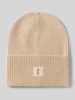 Cotopaxi Czapka beanie z detalem z logo Złamany biały