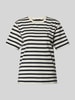 Weekend Max Mara T-Shirt mit Logo-Stitching Modell 'VENACO' Marine