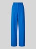 YAS Wide Leg Stoffhose mit elastischem Bund Modell 'LIKKA' Blau