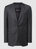 DIGEL Modern fit 2-knoops colbert van scheerwol, model 'Duncan' Antraciet