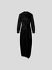 Theory Blusenkleid in Midilänge Schwarz