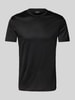 Emporio Armani T-Shirt aus Lyocell-Mix Black