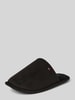 Tommy Hilfiger Slipper mit Logo-Stitching BLACK