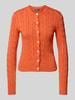 Polo Ralph Lauren Strickjacke mit Knopfleiste Orange