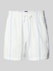 Tommy Jeans Regular Fit Shorts mit Allover-Muster Offwhite