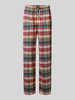 Polo Ralph Lauren Underwear Relaxed Fit Pyjama-Hose mit Label-Patch Modell 'Holiday' Rot