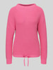 Jake*s Casual Regular Fit Pullover aus reiner Baumwolle Pink