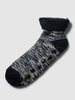 camano Socken mit Allover-Muster Modell 'WARM-UP' Black