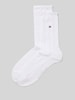 Tommy Hilfiger Socken mit Logo-Print im 2er-Pack Weiss