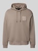 ARMANI EXCHANGE Hoodie mit Kapuze Modell 'Pique' Beige