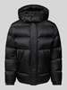 BOSS Steppjacke mit Eingrifftaschen Black